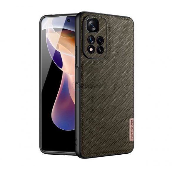 DUX DUCIS FINO Husă silicon pentru telefon (interior din plastic, mediu rezistent la impact, model de rețea) CUTTING MOLD Xiaomi Redmi Note 11 Pro Plus 5G