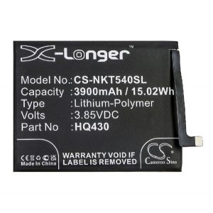 Baterie CAMERON SINO Li-Polymer (3.85V/3900mAh, compatibil cu Nokia HQ430) NEGRU Nokia 5.4