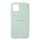 Protector de telefon din silicon CELLULARLINE BECOME (mat, 100% ecologic, material reciclat) VERDE Apple iPhone 13 Pro