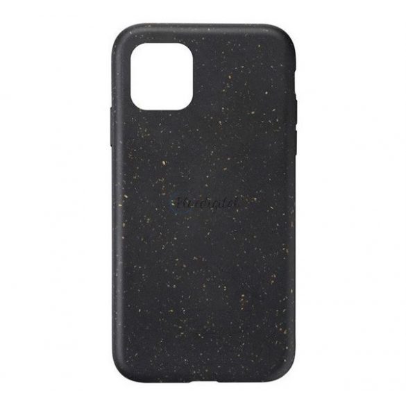 Protector de telefon din silicon CELLULARLINE BECOME (mat, 100% ecologic, material reciclat) NEGRU Apple iPhone 13 Pro