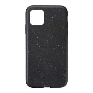 Protector de telefon din silicon CELLULARLINE BECOME (mat, 100% ecologic, material reciclat) NEGRU Apple iPhone 13 Pro Max