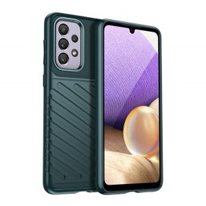 protecțiede telefon din silicon (rezistent la impact mediu, cu dungi, model convex) FOLDER DE TĂIERE Samsung Galaxy A33 5G (SM-A336)