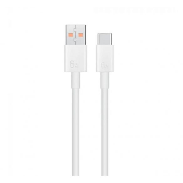 Cablu de date HUAWEI (USB - Tip-C, 66W, încărcător rapid, 100cm) ALB