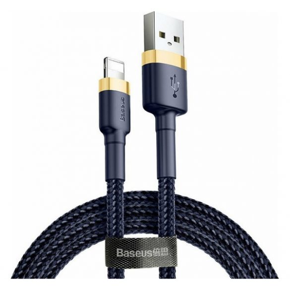 BASEUS CAFULE cablu de date (USB - lightning, 2.4A, încărcător rapid, 100cm, șiret)