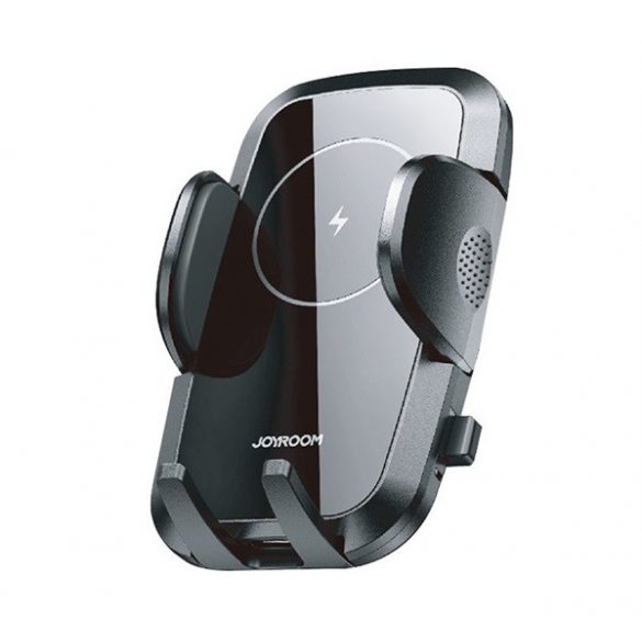 Suport auto JOYROOM (pentru ventilație, gravitate, 15W, wireless, încărcător rapid, dimensiune 4.6 - 6.8") NEGRU