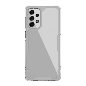 Protector de telefon din plastic NILLKIN NATURE PRO (cadru din silicon, rezistenta medie la impact, colt cu perna de aer) TRANSPARENT Samsung Galaxy A53 (SM-A536) 5G