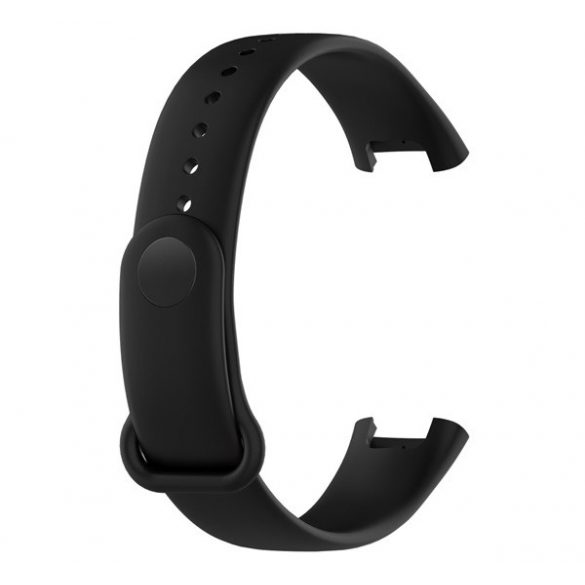 Curea (personalizată, silicon, reglabilă) negru Xiaomi Redmi Smart Band Pro