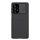 Protectie de telefon din plastic NILLKIN CAMSHIELD PRO (cadru din silicon, rezistenta medie la impact, protectie camera, model in dungi) NEGRU Samsung Galaxy A73