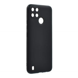 Protector de telefon din silicon (mat) NEGRU Realme C21Y, Realme C25Y