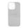 Protectie de telefon din silicon (interior din plastic, spate lucios) SILVER Apple iPhone 13 Pro