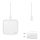 Incarcator de birou SAMSUNG (15W, incarcator rapid, wireless + incarcator de retea) ALB