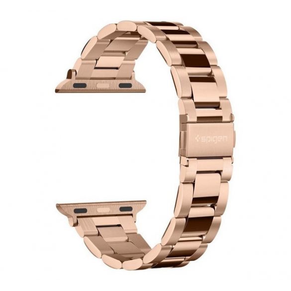 Curea de schimb SPIGEN MODERN FIT (dimensiune personalizată, mică, metală) ROSE GOLD Apple Watch Series SE 40mm, Watch Series SE 2 40mm, Watch Series 9 41mm