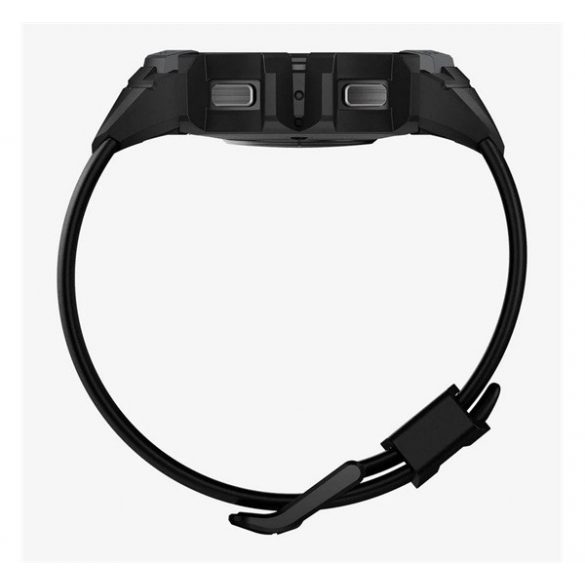 Curea de schimb SPIGEN RUGGED ARMOR PRO (dimensiune personalizată, silicon, rezistență la șocuri + cadru din silicon) DARK GREY Samsung Galaxy Watch 4 40 mm (SM-R860)