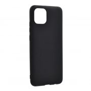   Protectie din silicon pentru telefon (mat) NEGRU Samsung Galaxy A03 (SM-A035)