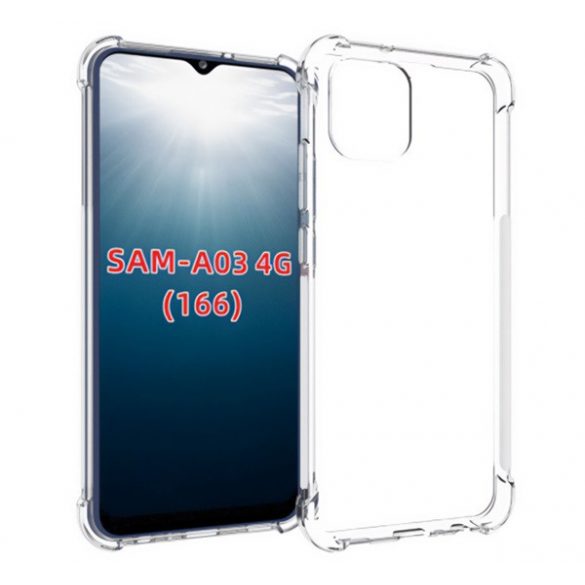 protecțiede telefon din silicon (rezistent la impact mediu, toc cu bule) pentru Samsung Galaxy A03 (SM-A035)