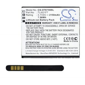 Baterie CAMERON SINO Li-Ion (3.7V/2150mAh, compatibil cu Alcatel TLi021F7)