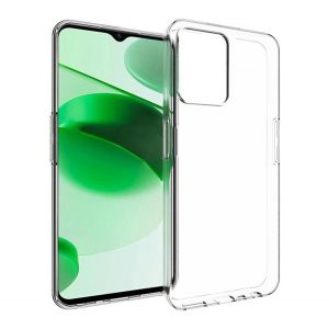 Protector de telefon din silicon (ultra-subtire) TRANSPARENT Realme C35