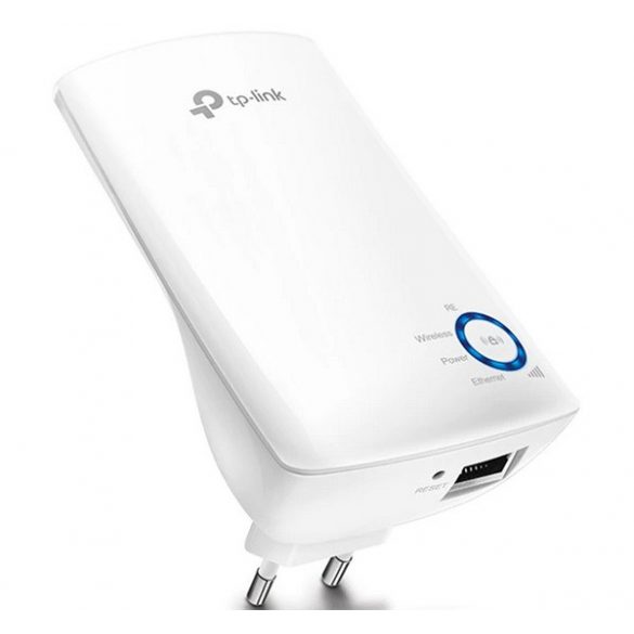 TP-LINK RANGE EXTENDER TL-WA850RE Amplificator de semnal WiFi portabil fără fir (port Ethernet, 300Mbps) ALB