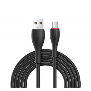 Cablu de date JOYROOM M8 (USB - microUSB, 2.4A, 100cm) NEGRU