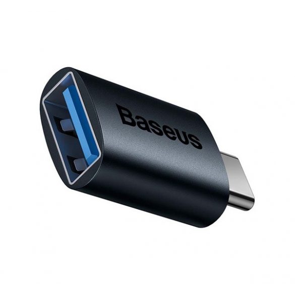 Adaptor BASEUS INGENUITY (priză USB - Type-C, OTG) ALBASTRU ÎNCHIS