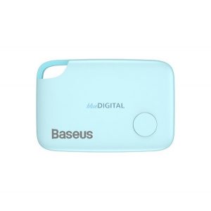 Tracker bluetooth BASEUS T2 (pentru breloc, geantă, mașină, urmărire în timp real, 6 luni de viață a bateriei) ALBASTRU DESCHIS