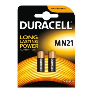 Baterie durabilă DURACELL (MN21, 12V, alcalină) 2 buc/pachet