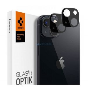 SPIGEN OPTIK Camera Glass 2pcs (9H) BLACK Apple iPhone 13 mini, iPhone 13