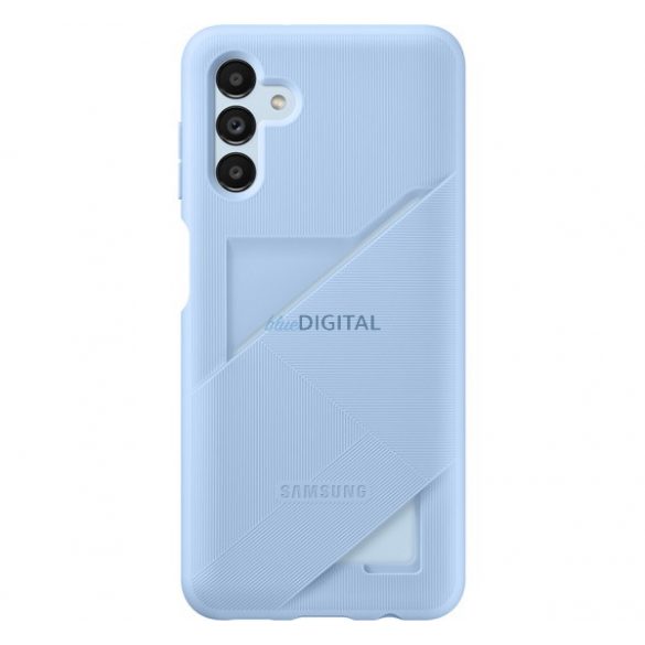 Protectie de telefon din silicon SAMSUNG (suport card bancar) ALBASTRU DESCHIS Samsung Galaxy A13 5G (SM-A136)