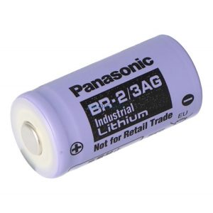 Baterie PANASONIC (BR-2/3AGN, 3V, fluorură de carbon litiu, industrial) 1buc/pachet