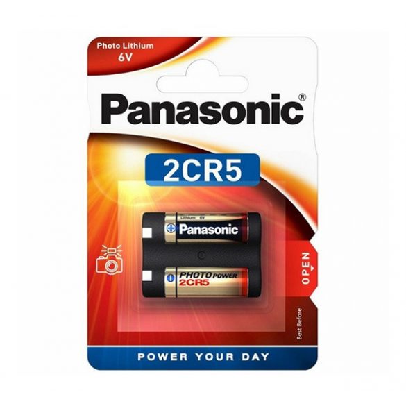 Fotocelula PANASONIC (2CR5, 6V, litiu) 1buc/pachet