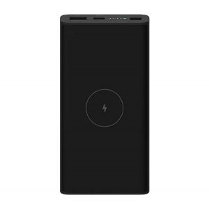 XIAOMI încărcător de urgență USB+Type-C (10000mAh, 18W, wireless) NEGRU