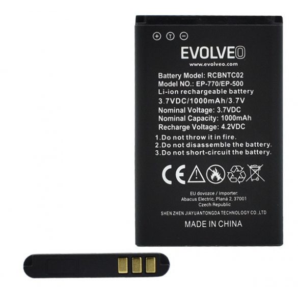 EVOLVEO Baterie 1000 mAh LI-ION Evolveo EP-770 EasyPhone FP