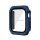 Cadru din plastic (rezistent la impact + sticla de protectie a ecranului) BLUE INCHIS Apple Watch Series 3 38mm