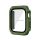 Cadru din plastic (rezistent la impact + sticla de protectie a ecranului) VERDE INCHIS Apple Watch Series 3 38mm