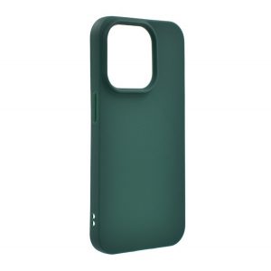 Protector de telefon din silicon (mat) VERDE ÎNCHIS Apple iPhone 14 Pro Max