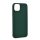 Protector de telefon din silicon (mat) VERDE ÎNCHIS Apple iPhone 14 Plus