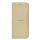 Carcasa in picioare, efect piele (FLIP, deschidere laterala, functie suport de masa, model romb) GOLD Apple iPhone 14 Plus