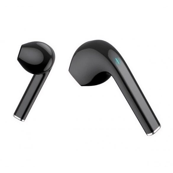 AWEI T28P bluetooth earphone Stereo (v5.0, TWS, anulare activă a zgomotului, rezistent la apă, afișaj LED + încărcător) NEGRU