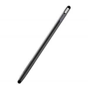 JOYROOM touch screen stylus (universal, Husăitiv, pasiv, + cap de rezervă) NEGRU