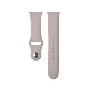 Curea de rezervă DEVIA DELUXE SPORT (dimensiune personalizată, mică, din silicon, reglabilă) GRI Apple Watch Series 2 38mm, Watch Series 3 38mm, Watch Series SE 40mm