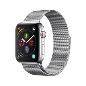 Curea DEVIA ELEGANT (dimensiune personalizată, metal, curea Milanese, închidere magnetică) EZÜST Apple Watch Series 2 38mm, Apple Watch Series 3 38mm, Apple Watch Series 4 40mm, Apple Watch Series 5 40mm, Apple