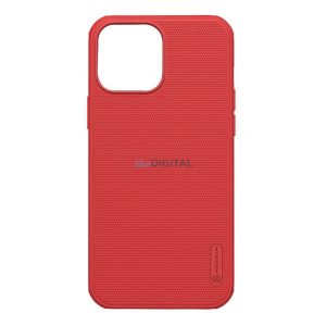 Protector de telefon din plastic NILLKIN SUPER FROSTED PRO (rezistent mediu la impact, cauciucat, suprafață rugoasă) RED Apple iPhone 14 Pro