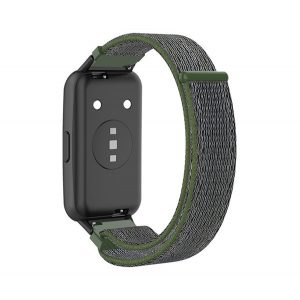 Curea de rezervă (dimensiune personalizată, nailon, velcro, respirabil) BREATHABLE Honor Band 7, Huawei Band 7