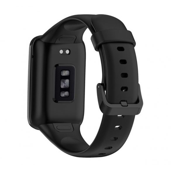 Curea de schimb (dimensiune personalizata, silicon) NEGRA Xiaomi Mi Band 7 Pro