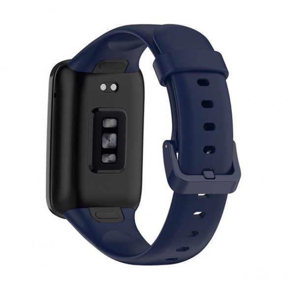 Curea de schimb (dimensiune personalizată, silicon) BLUE ÎNCHIS Xiaomi Mi Band 7 Pro