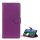 Carcasa in picioare, efect piele (FLIP, deschidere laterala, functie suport pentru masa, premium) PURPLE Apple iPhone 14 Pro