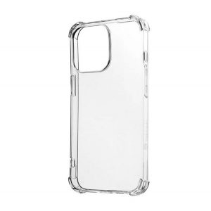 Protectie de telefon din silicon (rezistenta la impact mediu, colt cu perna de aer) TRANSPARENT Apple iPhone 14 Pro Max