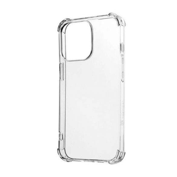 Protectie de telefon din silicon (rezistenta la impact mediu, colt cu perna de aer) TRANSPARENT Apple iPhone 14 Pro Max