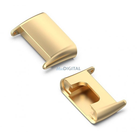 Adaptor conector curea ceas (dimensiune personalizată, 1 pereche, convertor, metal, 18mm) GOLD Xiaomi Mi Band 7 Pro