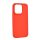 Protector de telefon din silicon (mat) RED Apple iPhone 14 Pro